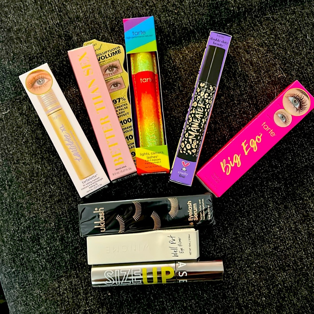 Mascara/eye lot! Tarte, Too Faced, Sephora, Wingme and uklash